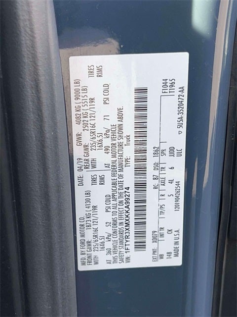 2019 Ford Transit-250 Base