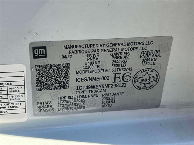 2022 GMC Sierra 3500HD Denali