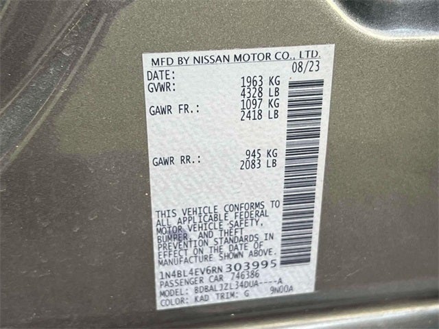 2024 Nissan Altima 2.5 SL