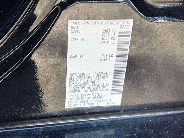 2023 Nissan Altima 2.5 SL