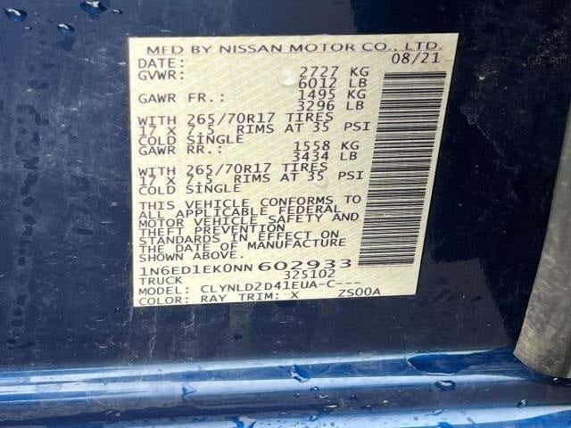 2022 Nissan Frontier PRO-4X