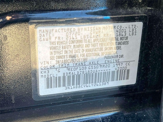 2020 Nissan Sentra SV