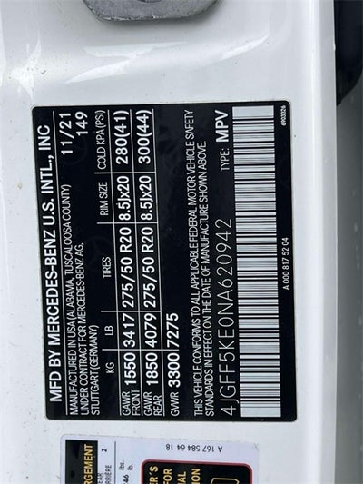 2022 Mercedes-Benz GLS GLS 450 4MATIC®