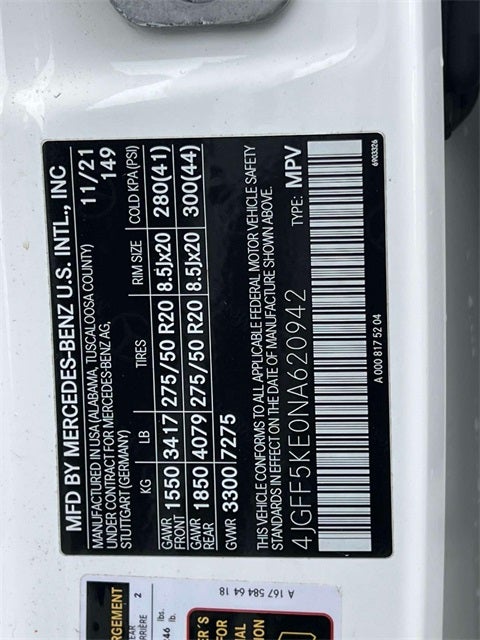 2022 Mercedes-Benz GLS GLS 450 4MATIC®