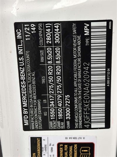 2022 Mercedes-Benz GLS GLS 450 4MATIC®