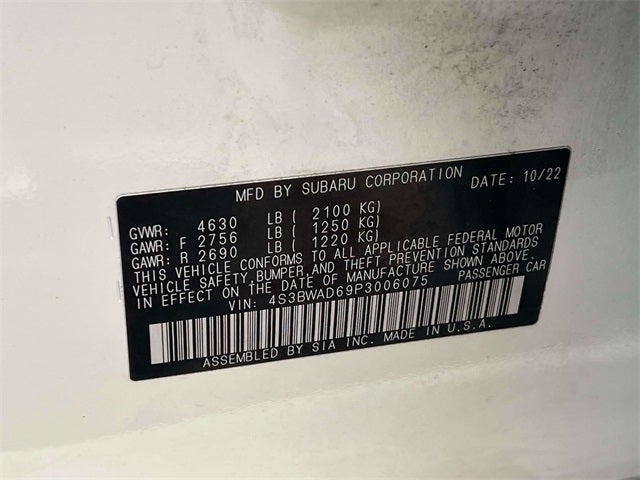 2023 Subaru Legacy Premium