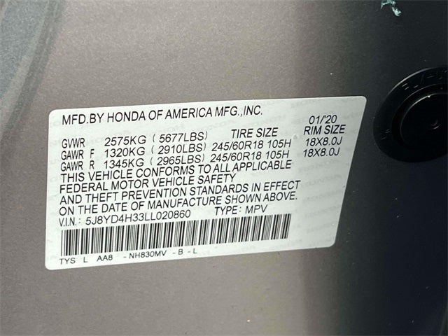 2020 Acura MDX 3.5L SH-AWD