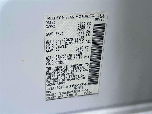 2020 Nissan Murano Platinum