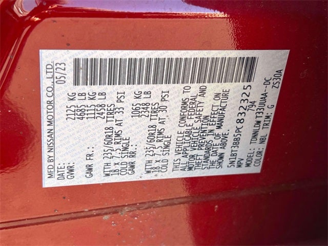 2023 Nissan Rogue SV