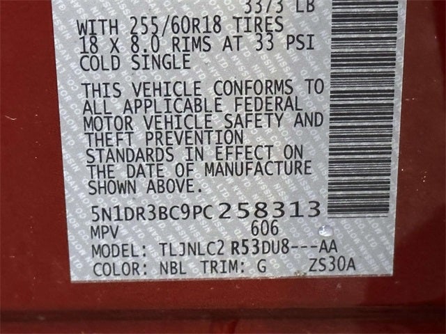 2023 Nissan Pathfinder SV