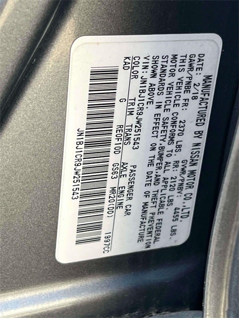 2018 Nissan Rogue Sport SL