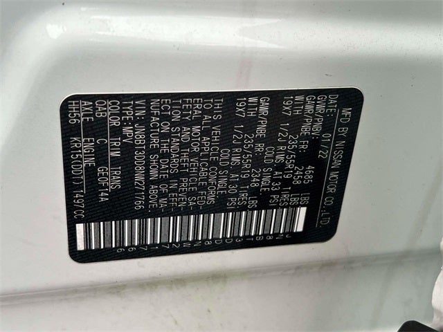 2022 Nissan Rogue Platinum