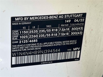 2022 Mercedes-Benz GLA GLA 250 4MATIC®