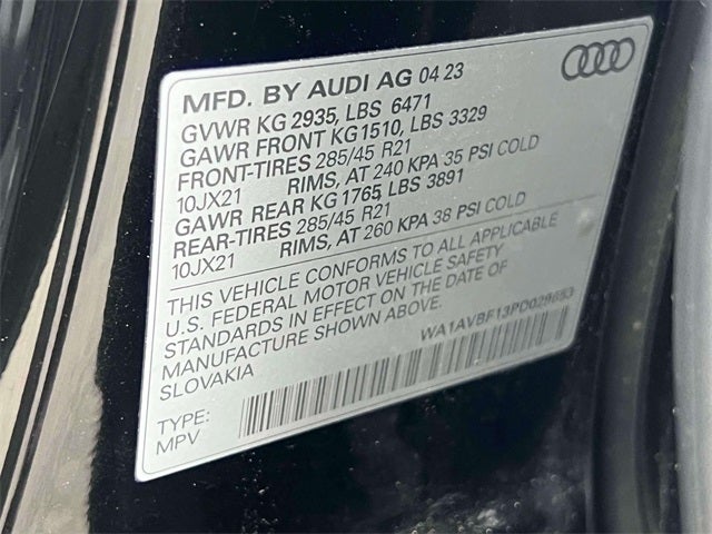 2023 Audi Q8 55 Premium quattro