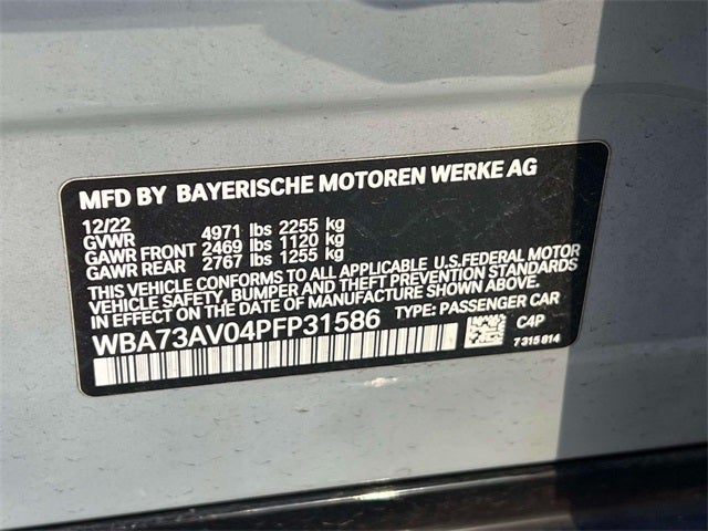 2023 BMW 4 Series 430i Gran Coupe