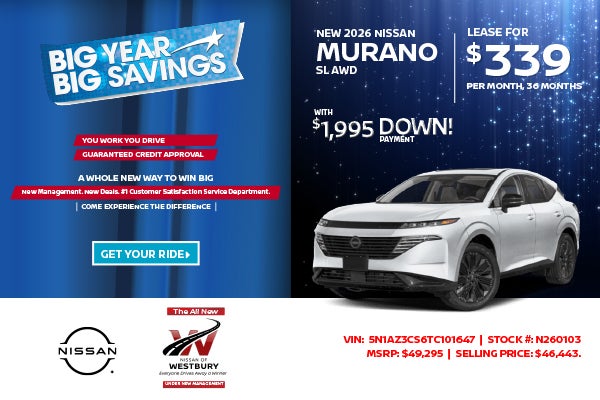 2026 Nissan Murano SL AWD