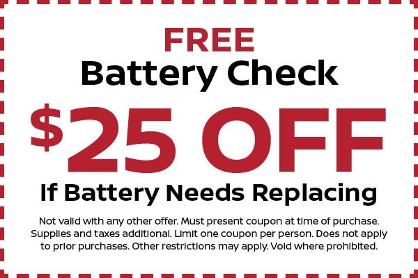 Free Battery Check