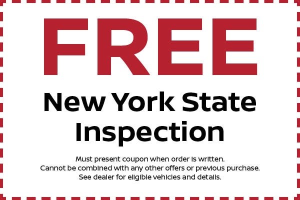 Free New York State Inspection