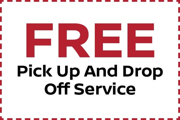 Free Pick Up And Drop Off Service